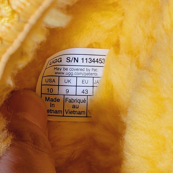 UGG Tasman Graphic Outline Wool Slippers Men's Size 10 UCLA Bruins Colorway - Picture 6 of 6